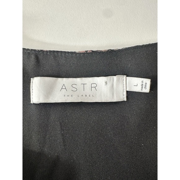 ASTR Dress Women's Large Floral Fairy Whimsigoth Asymmetric Elastic Back Party - Picture 3 of 10